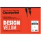 Clearprint 1000H Design Vellum Pad, 16 lb., 100% Cotton, 50 Sheets/Pad